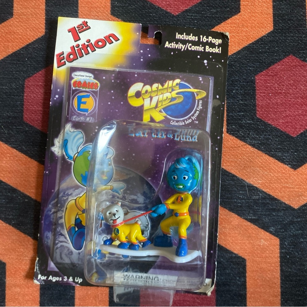 Blue and Yellow Action Figure Set